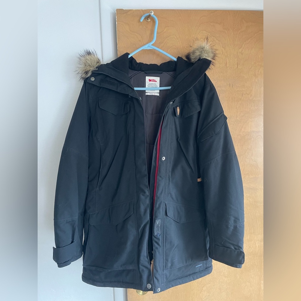 Fjallraven Nuuk Black Women's Parka